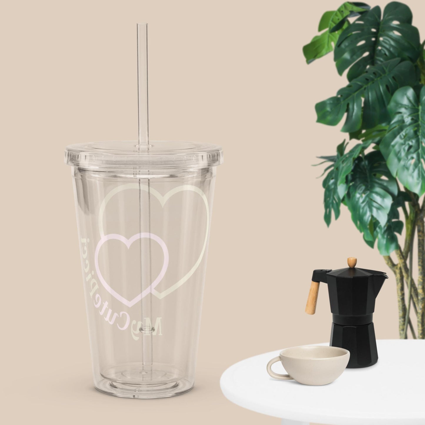 Clear Plastic Tumbler